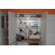 Mini cabinet closed cupboard kitchen for small apartments (200*100*37cm)