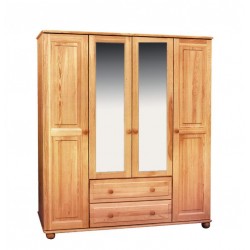 WOODEN CABINET MADE OF SOLID PINE IV 4D / 2S